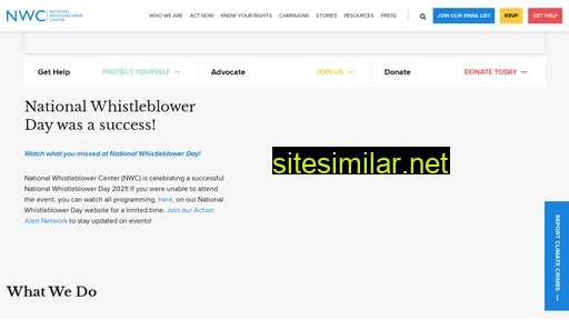 whistleblowers.org alternative sites