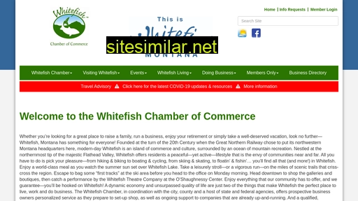 whitefishchamber.org alternative sites