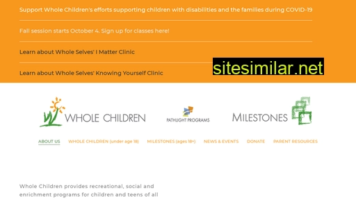 wholechildren.org alternative sites