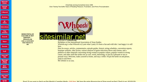 whoosh.org alternative sites