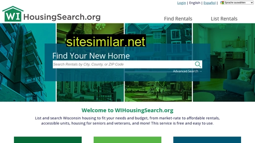 wihousingsearch.org alternative sites
