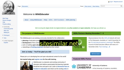 wikieducator.org alternative sites