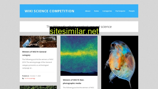 Wikisciencecompetition similar sites
