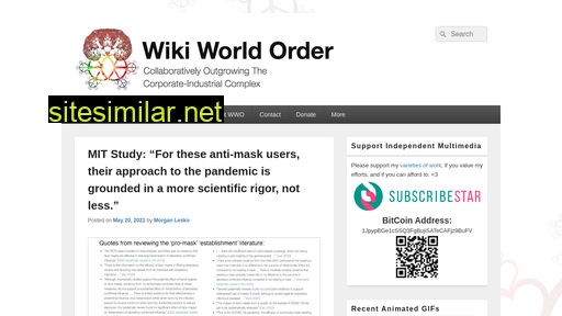 Wikiworldorder similar sites