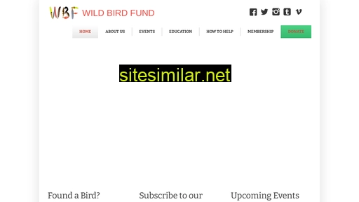 wildbirdfund.org alternative sites