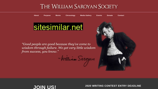 williamsaroyansociety.org alternative sites