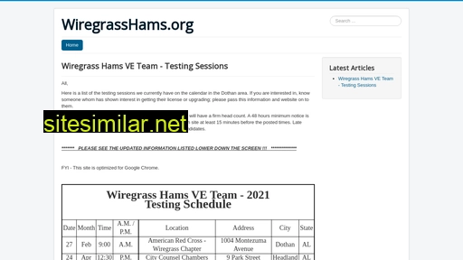 wiregrasshams.org alternative sites