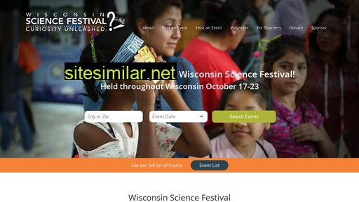 Wisconsinsciencefest similar sites