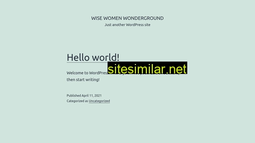 Wisewomenwonderground similar sites
