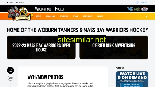 Woburnyouthhockey similar sites
