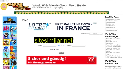 wordswithfriendscheat.org alternative sites
