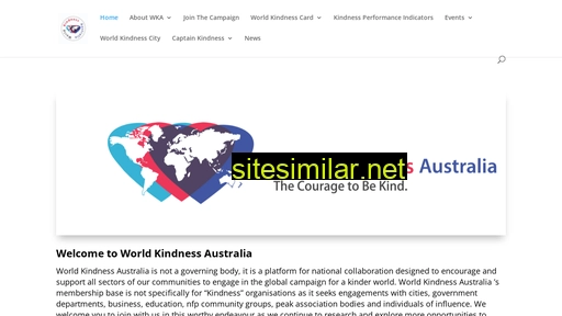 Worldkindnessaustralia similar sites