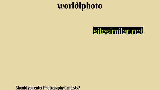 worldlphoto.org alternative sites