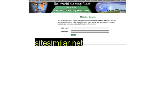 worldmeetingplace.org alternative sites