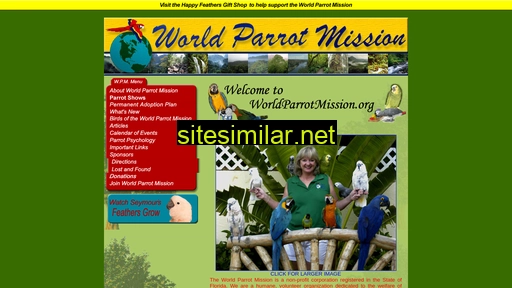 worldparrotmission.org alternative sites