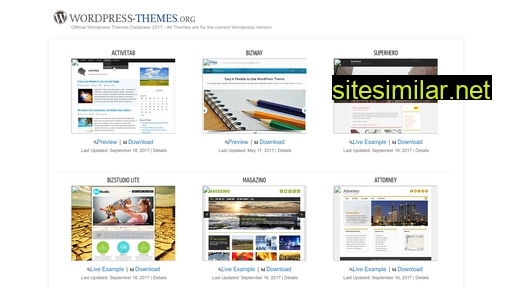 wordpress-themes.org alternative sites