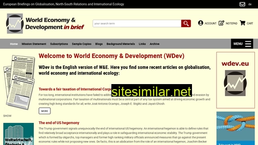 World-economy-and-development similar sites