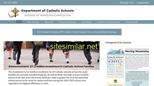 wvcatholicschools.org alternative sites
