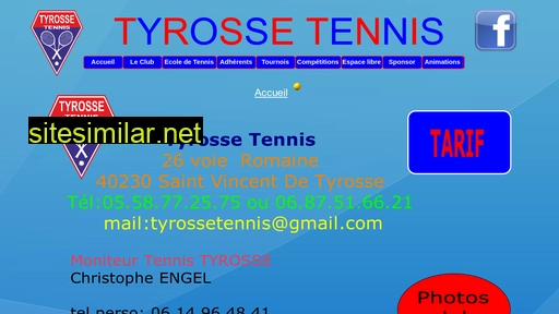 Tennis similar sites