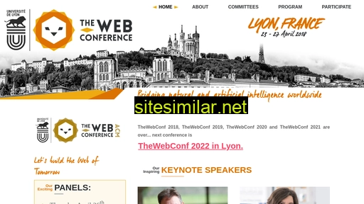 Thewebconf similar sites