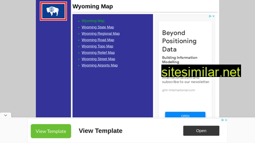 Wyoming-map similar sites