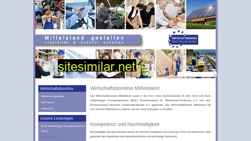 wirtschaftsbündnis-mittelstand.org alternative sites
