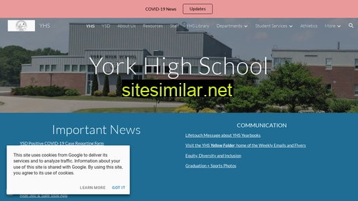 yhs.yorkschools.org alternative sites