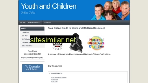 youthandchildren.org alternative sites