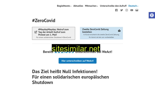 zero-covid.org alternative sites