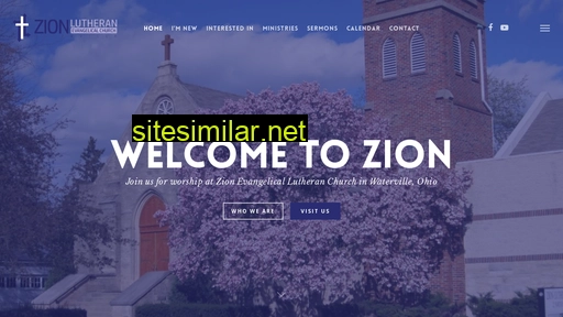 Zionlutheranwaterville similar sites