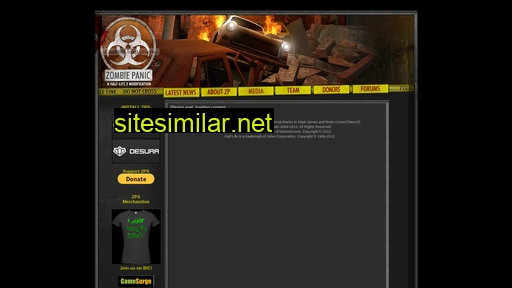zombiepanic.org alternative sites