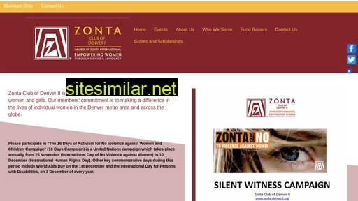 zonta-denver2.org alternative sites
