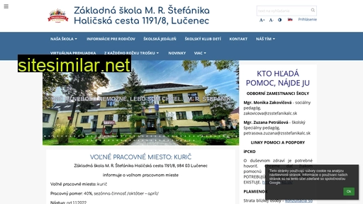 zsstefanikalc.edupage.org alternative sites