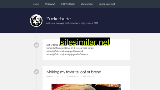 zuckerbude.org alternative sites