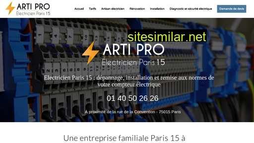 electricien15.paris alternative sites