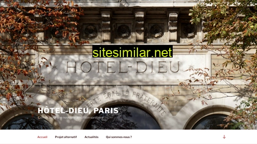 hotel-dieu.paris alternative sites