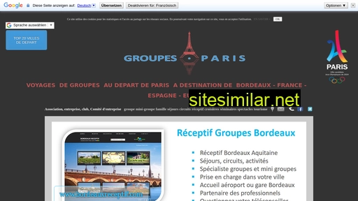 voyagegroupe.paris alternative sites