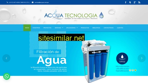 acqua.com.pe alternative sites