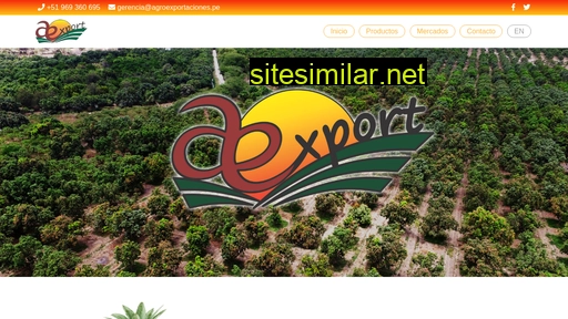 Agroexportaciones similar sites