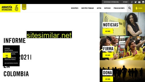 amnistia.org.pe alternative sites