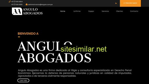 angulo.com.pe alternative sites