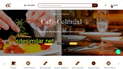 cafecolonial.com.pe alternative sites