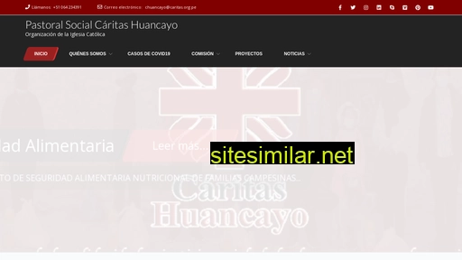 caritashuancayo.org.pe alternative sites
