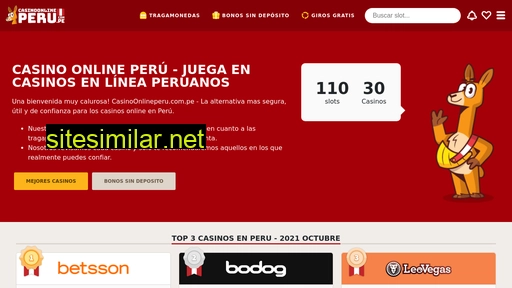 casinoonlineperu.com.pe alternative sites