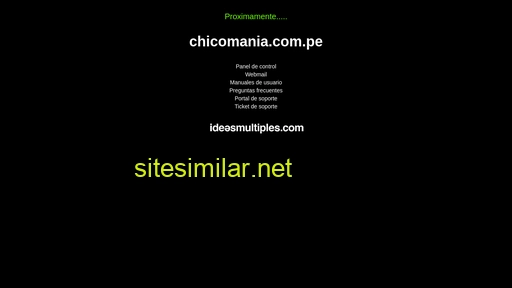 chicomania.com.pe alternative sites