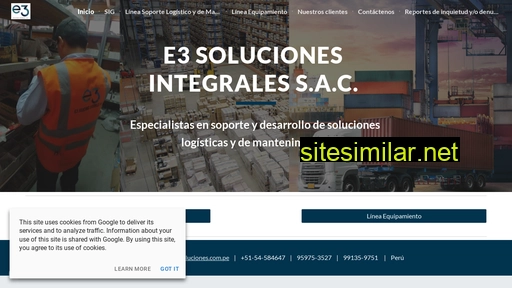 e3soluciones.com.pe alternative sites