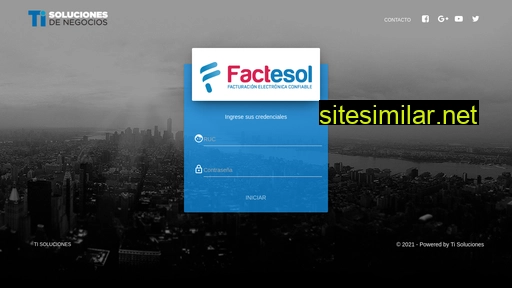 factesol.net.pe alternative sites