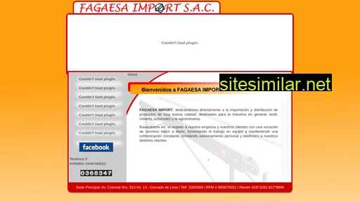 fagaimport.com.pe alternative sites