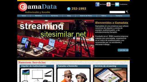 Gamadata similar sites