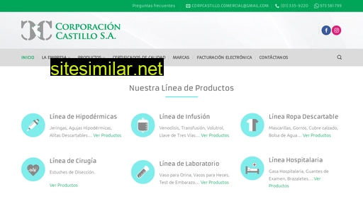 grupocastillo.com.pe alternative sites